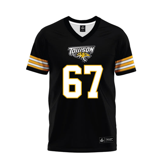 Towson - NCAA Football : Chase Dorsey - Premium Football Jersey-0