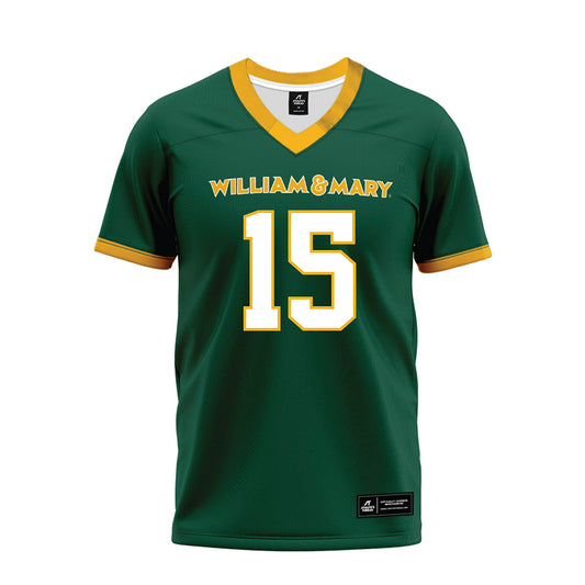 William & Mary - NCAA Football : Bryce Barnes - Premium Football Jersey