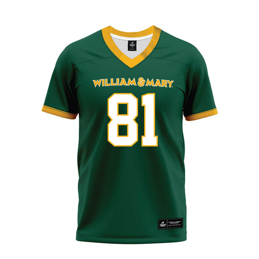 William & Mary - NCAA Football : Gavin McIntosh - Premium Football Jersey-0