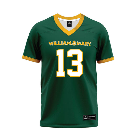 William & Mary - NCAA Football : Trevon Cannon - Premium Football Jersey-0