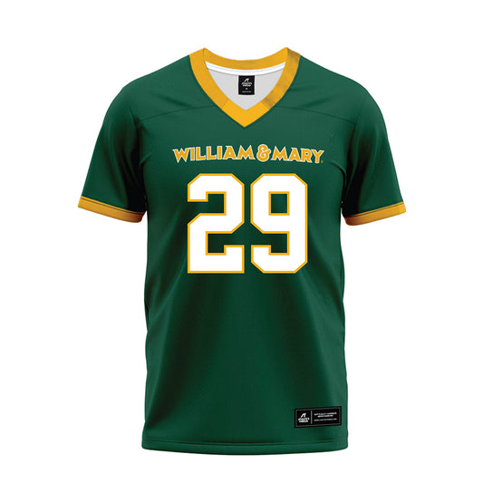 William & Mary - NCAA Football : Elijah Williams - Premium Football Jersey-0