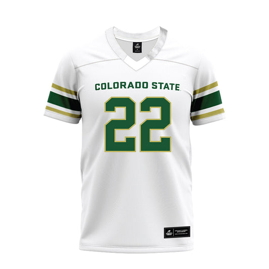 Colorado State - NCAA Football : Justin Lewis - Premium Football Jersey-0