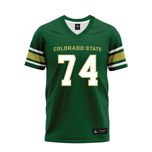 Colorado State - NCAA Football : Payton Stewart - Green Premium Football Jersey-0