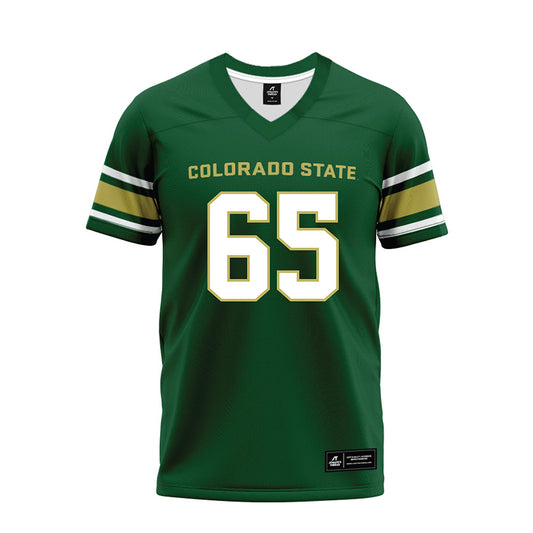 Colorado State - NCAA Football : Phillip Ocon - Green Premium Football Jersey-0