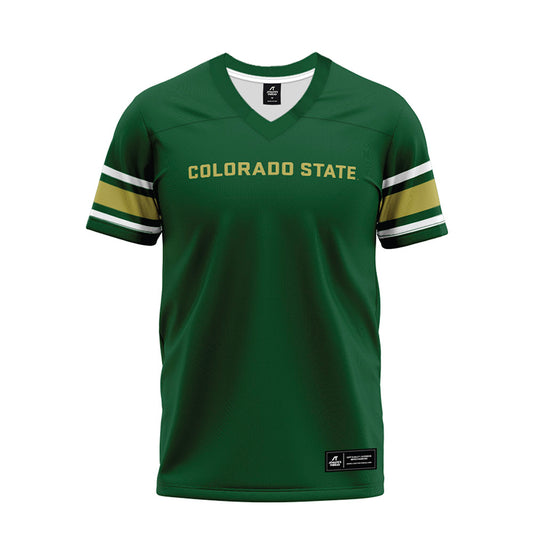 Colorado State - NCAA Football : Jeremiah Costilla - Green Premium Football Jersey-0