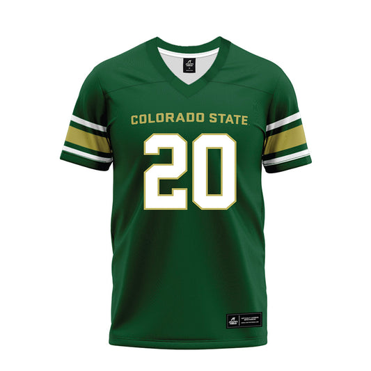 Colorado State - NCAA Football : Jayden Cortell - Green Premium Football Jersey-0