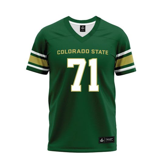 Colorado State - NCAA Football : Zachariah Smith - Green Premium Football Jersey