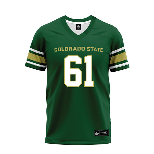 Colorado State - NCAA Football : Diego Rodriguez - Green Premium Football Jersey-0