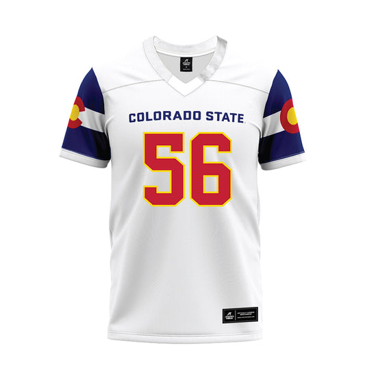 Colorado State - NCAA Football : Walker Himebauch - State Pride Premium Football Jersey-0