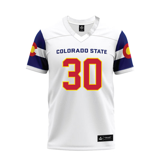 Colorado State - NCAA Football : Dominic Toy - State Pride Premium Football Jersey-0