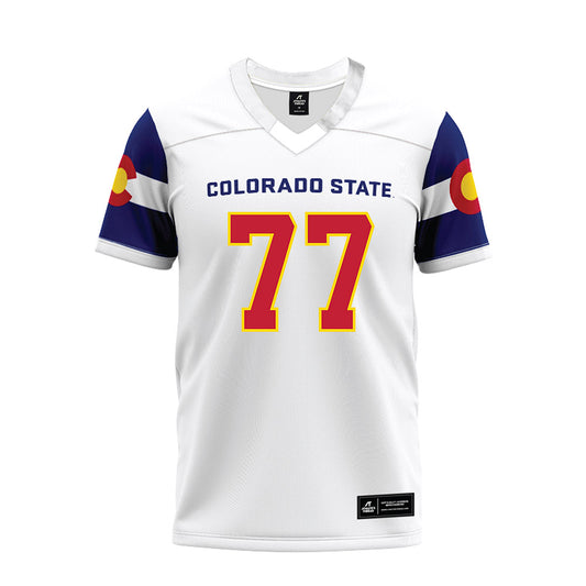 Colorado State - NCAA Football : Jack Moran - State Pride Premium Football Jersey-0