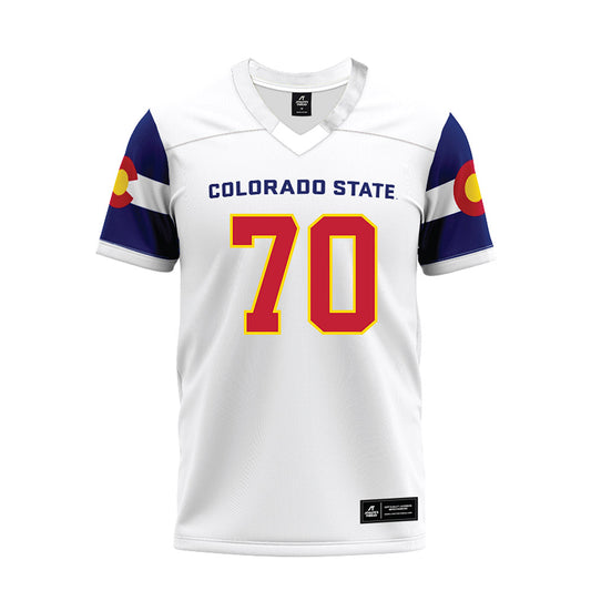 Colorado State - NCAA Football : Berlin Lillard - State Pride Premium Football Jersey-0