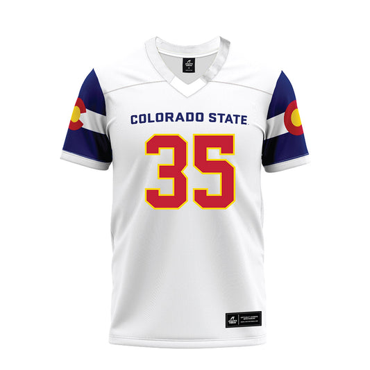 Colorado State - NCAA Football : Jaden Hernandez - State Pride Premium Football Jersey-0