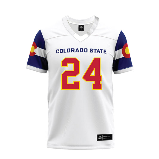 Colorado State - NCAA Football : Trey Vincent - State Pride Premium Football Jersey-0