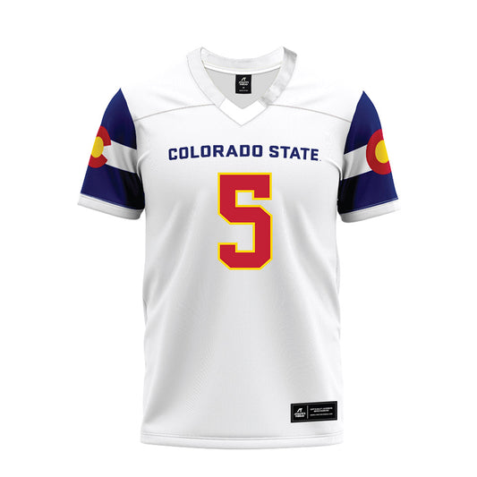 Colorado State - NCAA Football : Juice Vereen - State Pride Premium Football Jersey-0