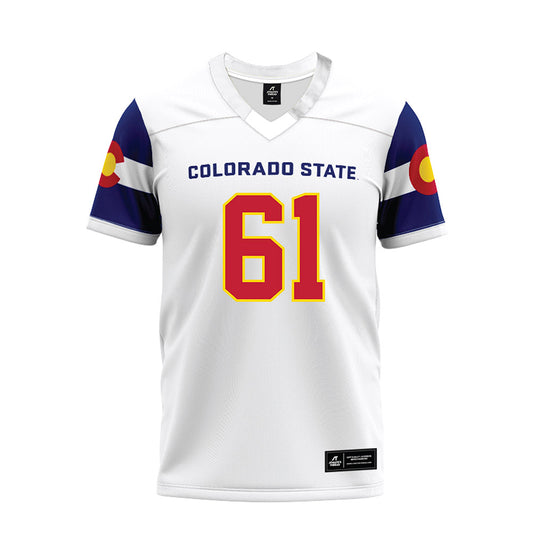 Colorado State - NCAA Football : Diego Rodriguez - State Pride Premium Football Jersey-0