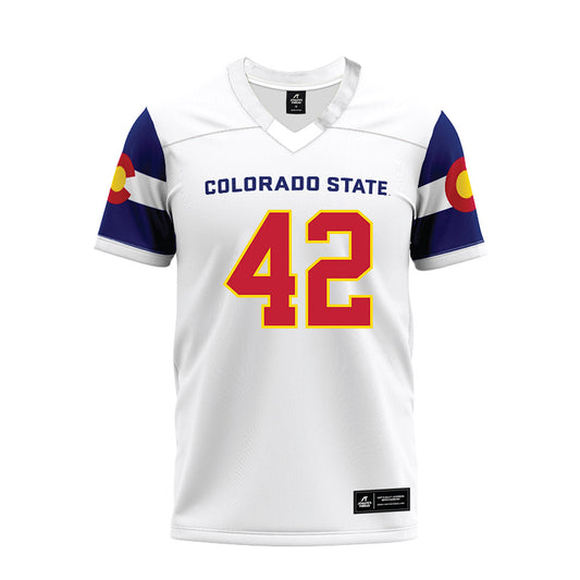 Colorado State - NCAA Football : Declan McKernan - State Pride Premium Football Jersey-0