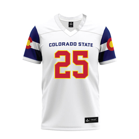 Colorado State - NCAA Football : Jermaine Santana-Diaz - State Pride Premium Football Jersey-0