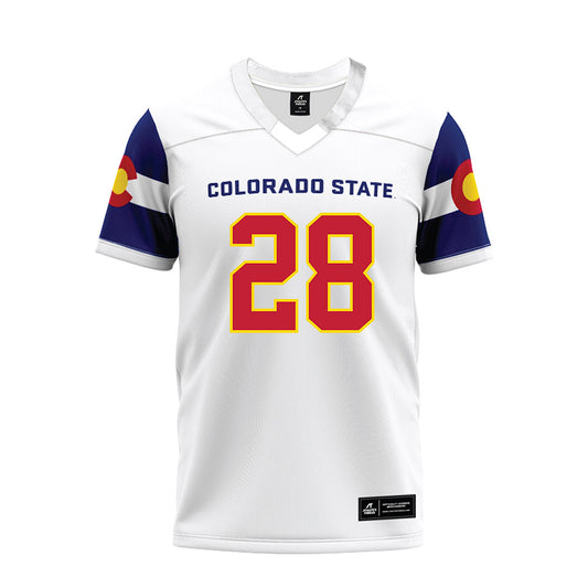 Colorado State - NCAA Football : Marc Pretto - State Pride Premium Football Jersey-0