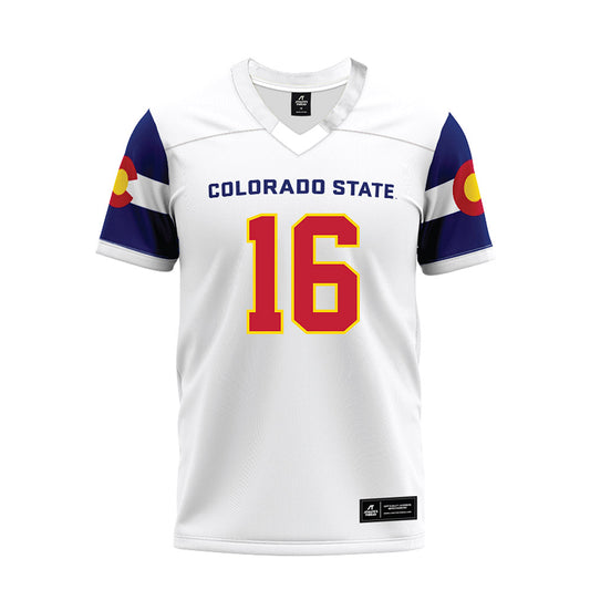 Colorado State - NCAA Football : Darnell Kelly - State Pride Premium Football Jersey-0