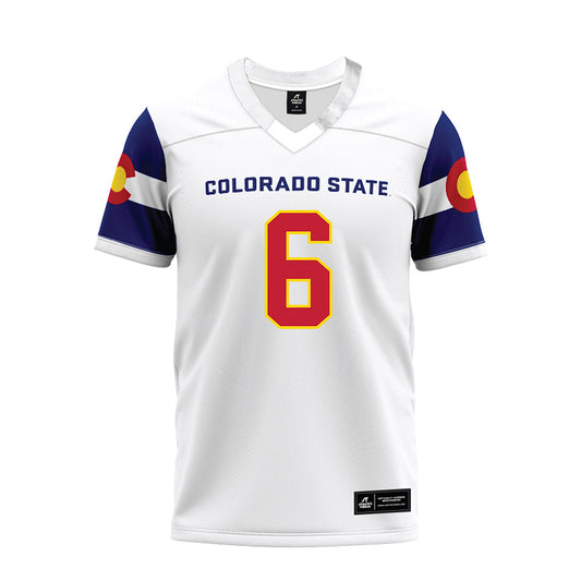 Colorado State - NCAA Football : Jackson Harper - State Pride Premium Football Jersey-0