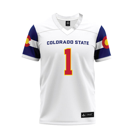 Colorado State - NCAA Football : Mel Brown - State Pride Premium Football Jersey-0