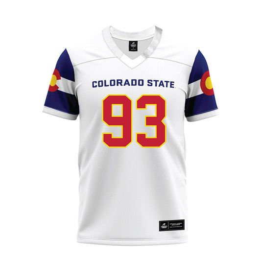 Colorado State - NCAA Football : Robby Harrison - State Pride Premium Football Jersey-0