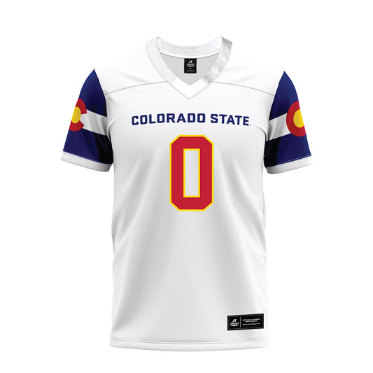Colorado State - NCAA Football : Caleb Presley - State Pride Premium Football Jersey-0
