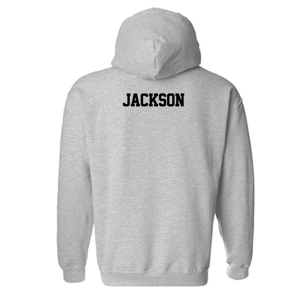 Northwest Missouri State - NCAA Men's Track & Field : Elijah Jackson - Classic Shersey Hooded Sweatshirt-1