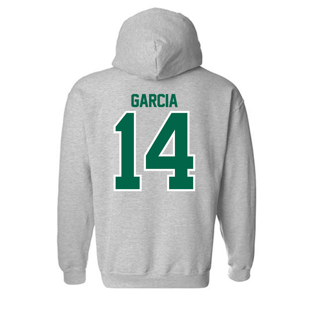 Northwest Missouri State - NCAA Men's Basketball : Robby Garcia - Classic Shersey Hooded Sweatshirt-1