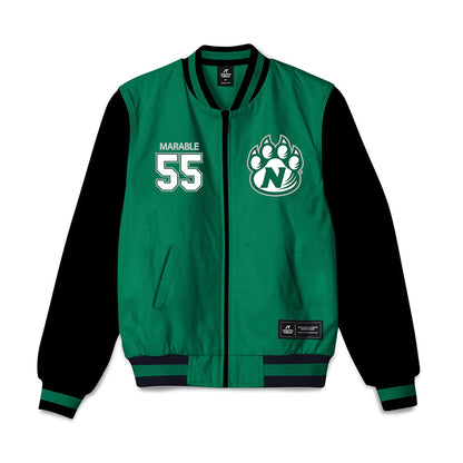 Northwest Missouri State - NCAA Football : Nate Marable - Bomber Jacket-0