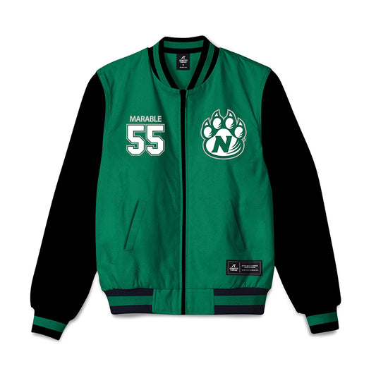 Northwest Missouri State - NCAA Football : Nate Marable - Bomber Jacket-0