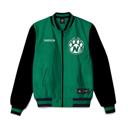 Northwest Missouri State - NCAA Men's Track & Field : Kyle Emerson - Bomber Jacket-0