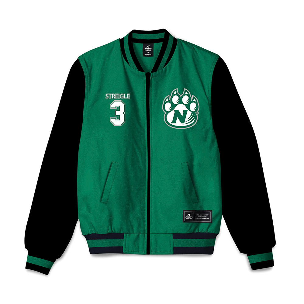 Northwest Missouri State - NCAA Softball : Jadyn Streigle - Bomber Jacket-0