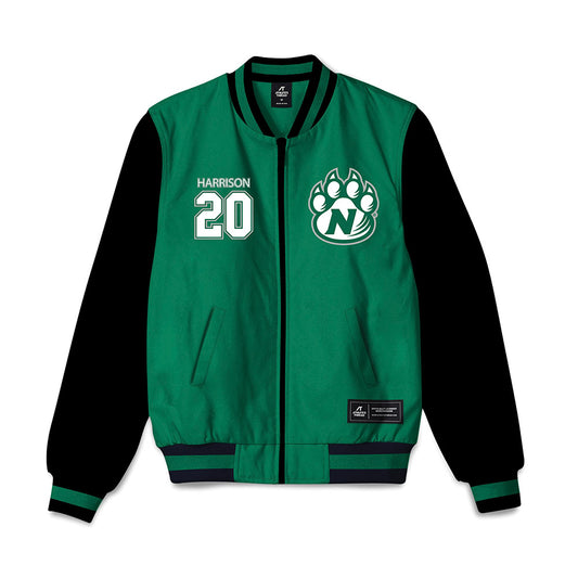 Northwest Missouri State - NCAA Football : Mike Harrison - Bomber Jacket-0