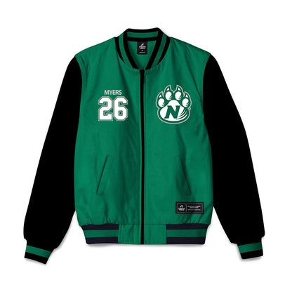 Northwest Missouri State - NCAA Football : Dominic Myers - Bomber Jacket-0
