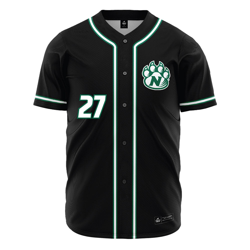 Northwest Missouri State - NCAA Baseball : Logan Brasel - Black Jersey-0
