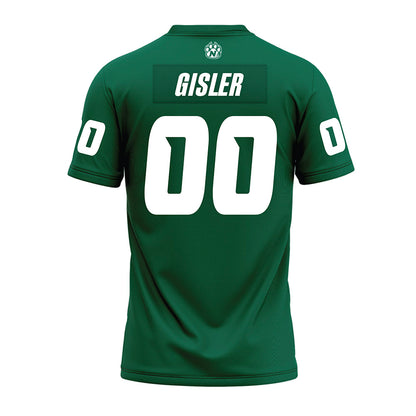 Northwest Missouri State - NCAA Football : Adam Gisler - Green Premium Football Jersey-1
