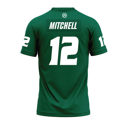 Northwest Missouri State - NCAA Football : Elijah Mitchell - Green Premium Football Jersey-1