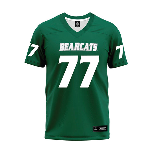 Northwest Missouri State - NCAA Football : Matt Thulin - Green Premium Football Jersey-0
