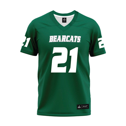 Northwest Missouri State - NCAA Football : Christian Boles - Green Premium Football Jersey-0