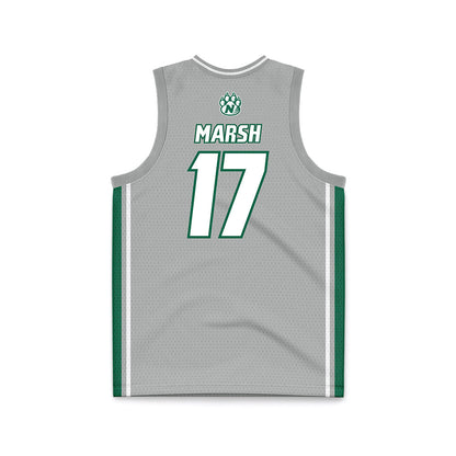 Northwest Missouri State - NCAA Baseball : Austin Marsh - Grey Basketball Jersey-1