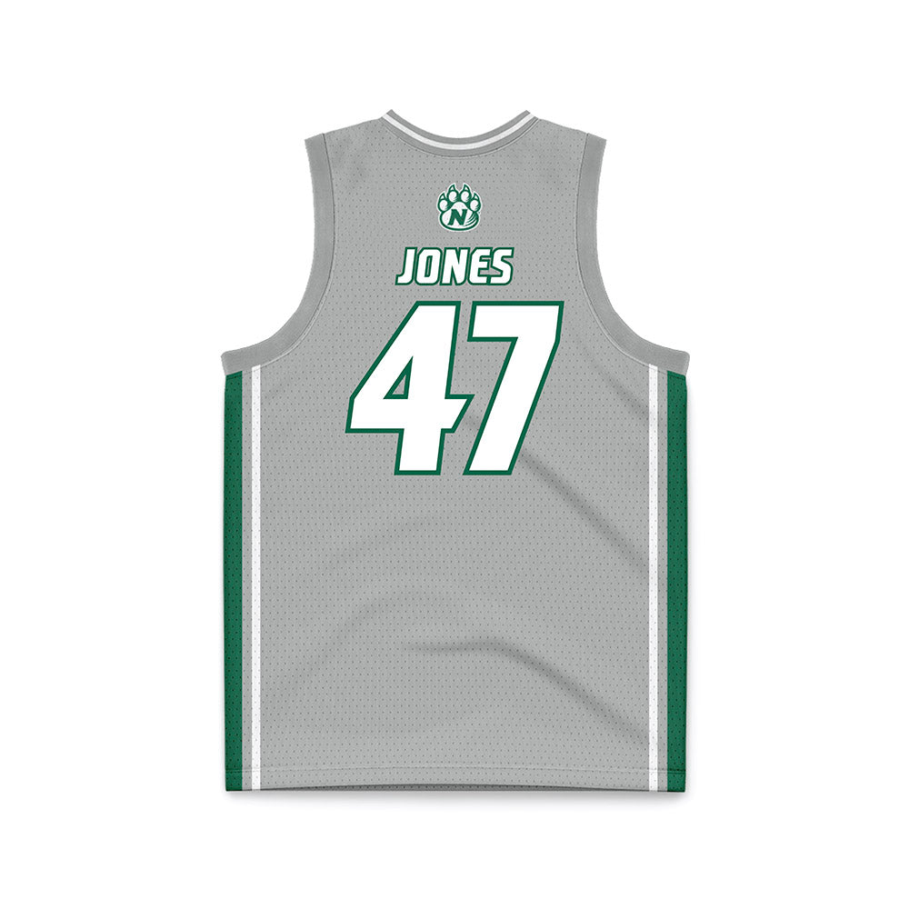 Northwest Missouri State - NCAA Baseball : Chase Jones - Grey Basketball Jersey-1