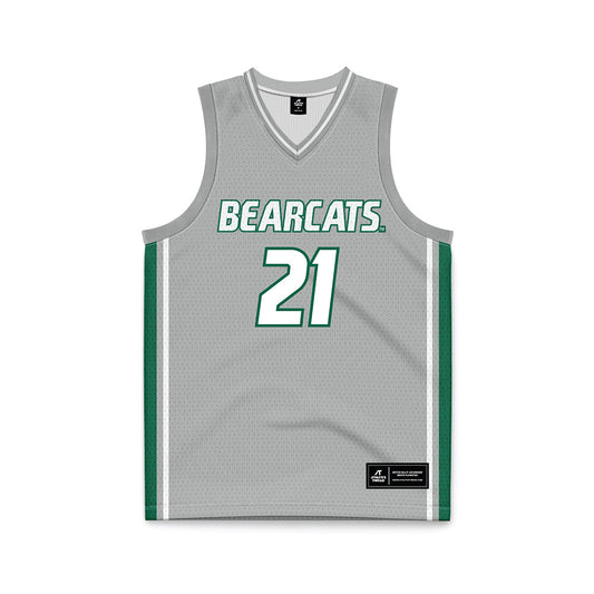 Northwest Missouri State - NCAA Baseball : Dylan McIntyre - Grey Basketball Jersey-0