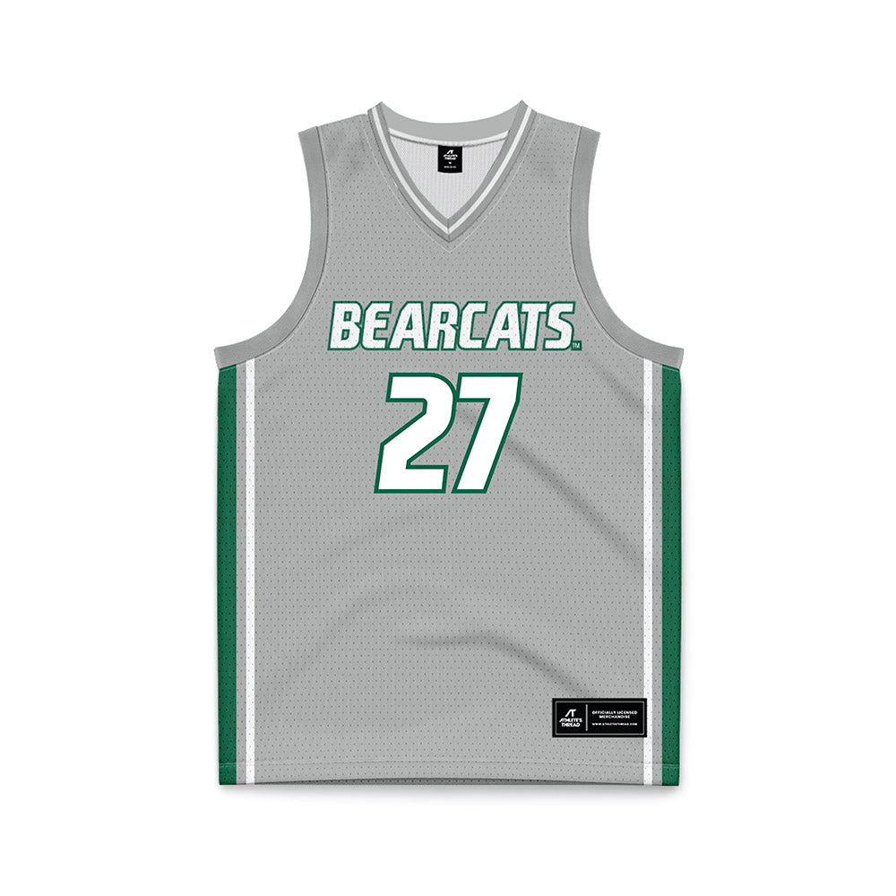 Northwest Missouri State - NCAA Baseball : Logan Brasel - Grey Basketball Jersey-0