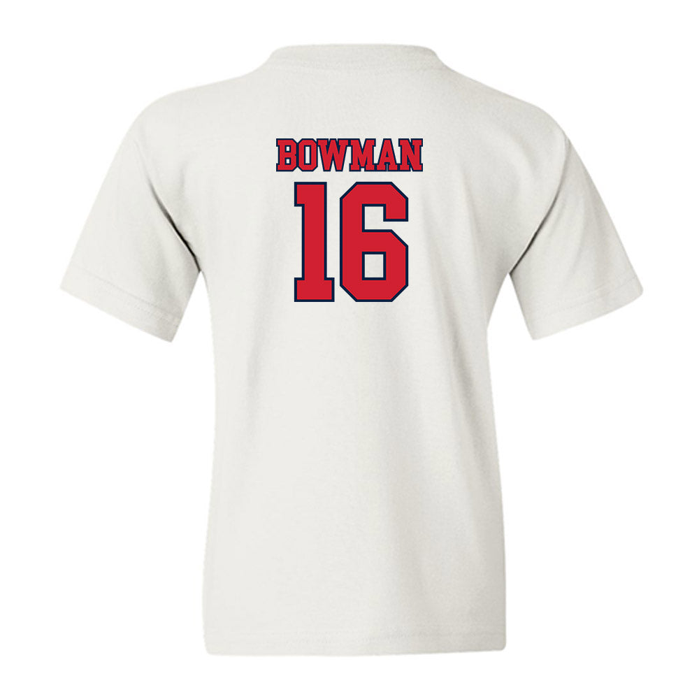 Gonzaga - NCAA Baseball : Zach Bowman - Classic Shersey Youth T-Shirt-1