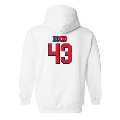 Gonzaga - NCAA Baseball : Landon Hood - Classic Shersey Hooded Sweatshirt-1