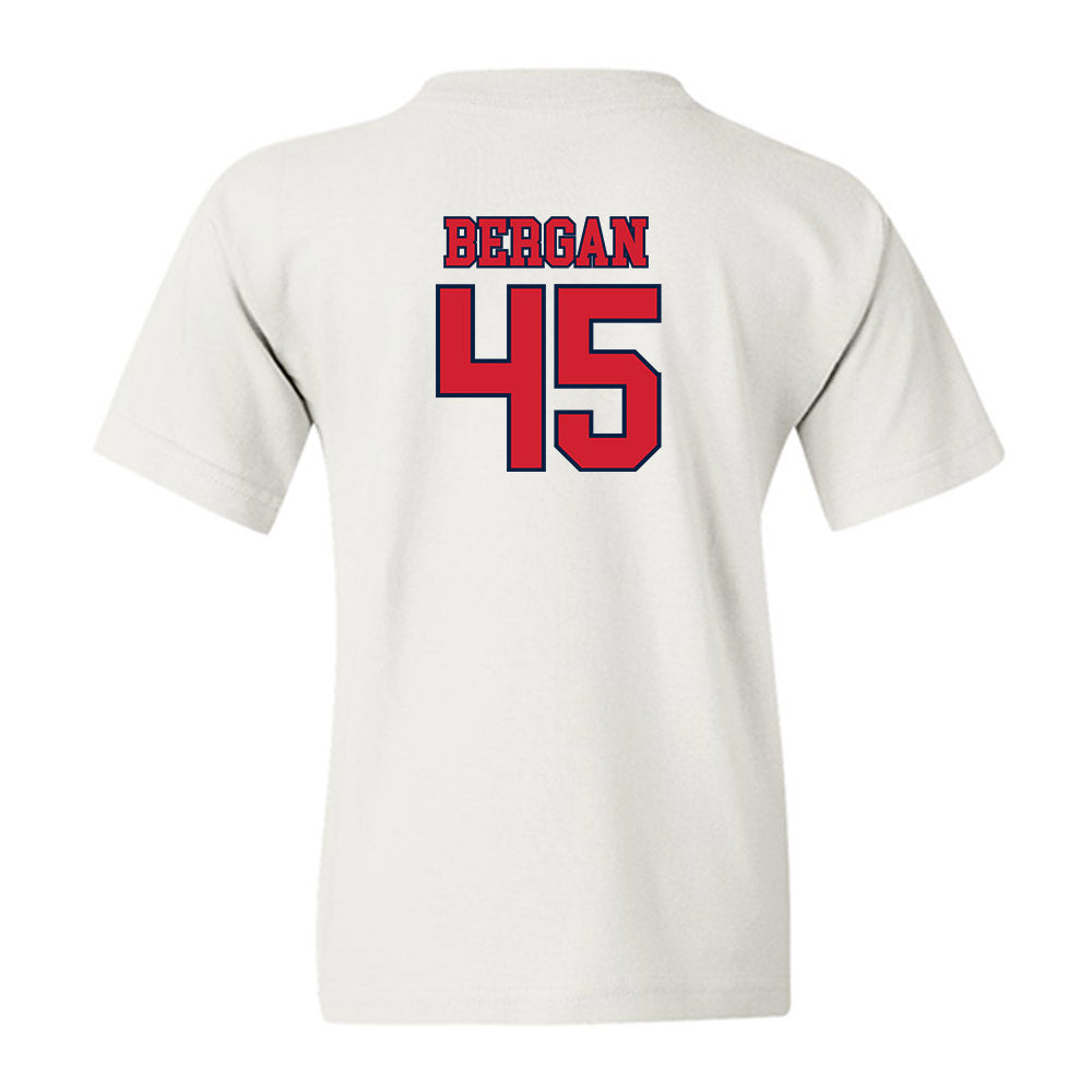 Gonzaga - NCAA Baseball : Ethan Bergan - Classic Shersey Youth T-Shirt-1