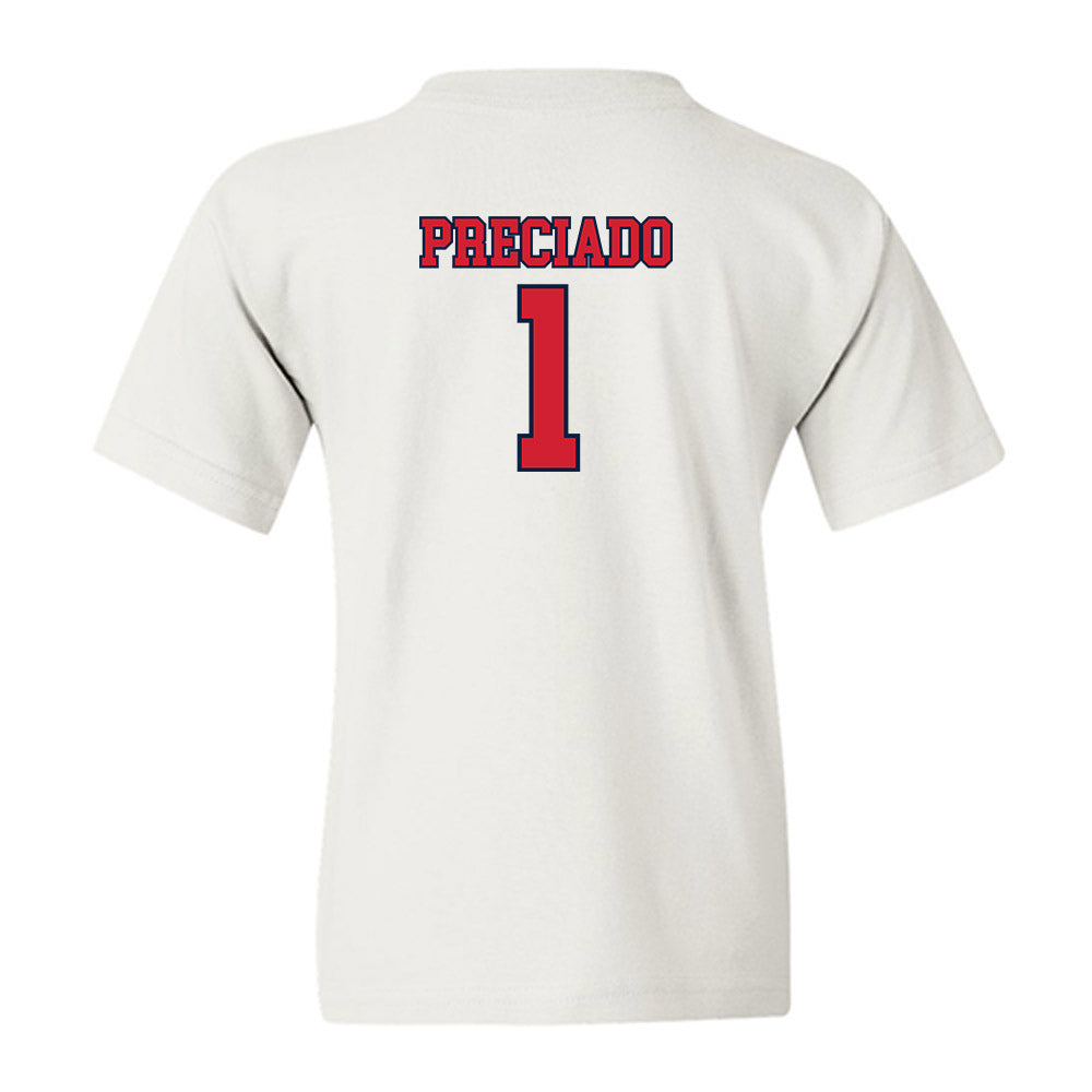Gonzaga - NCAA Men's Soccer : Chema Preciado - Classic Shersey Youth T-Shirt-1
