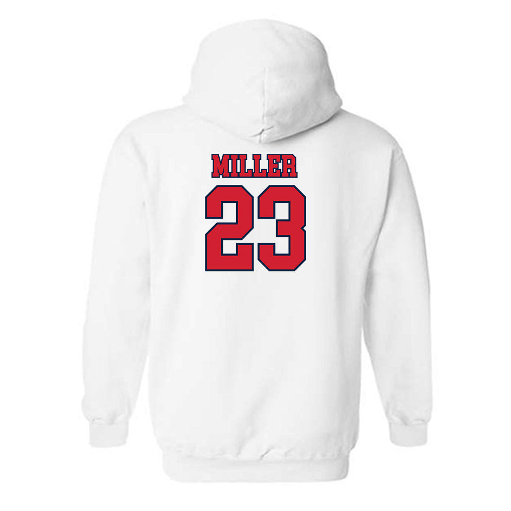 Gonzaga - NCAA Men's Basketball : Adam Miller - Classic Shersey Hooded Sweatshirt-1